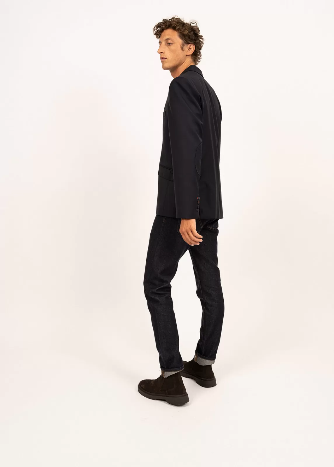 Homme SAINT JAMES Blazer en drap de laine St Benoit