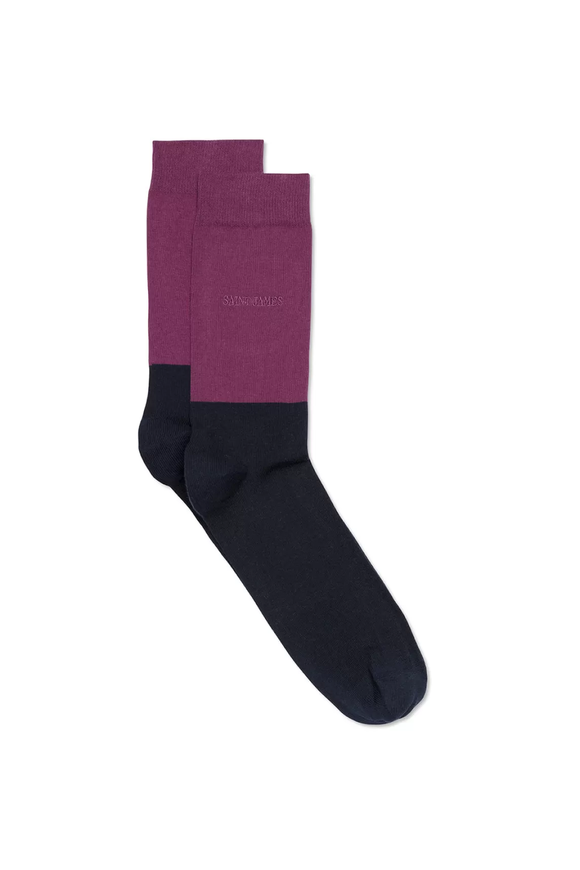 SAINT JAMES Chaussettes bicolores