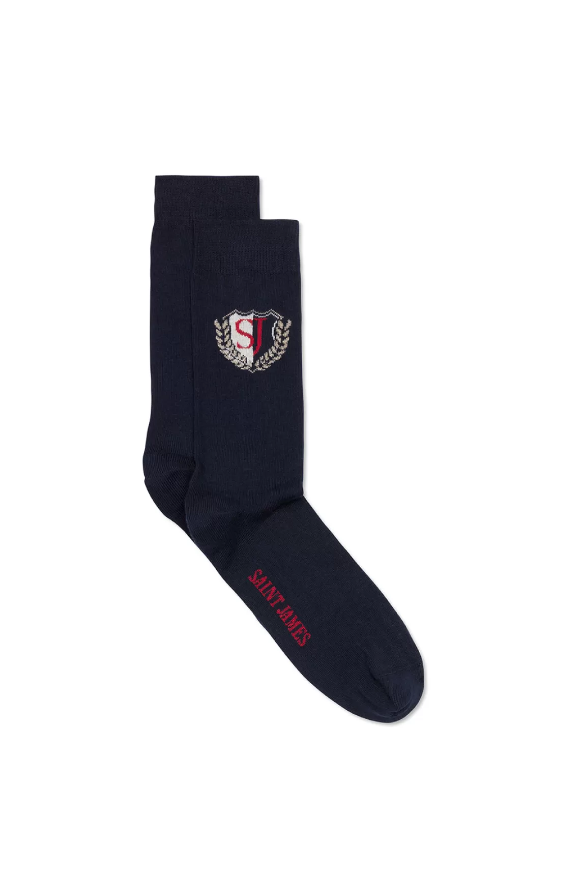 SAINT JAMES Chaussettes en coton unies