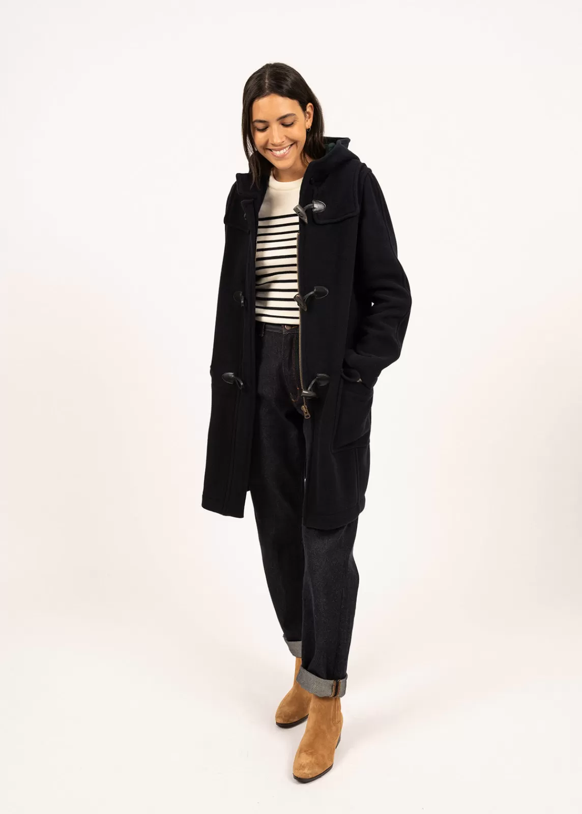 Femme SAINT JAMES Duffle-coat Arctique