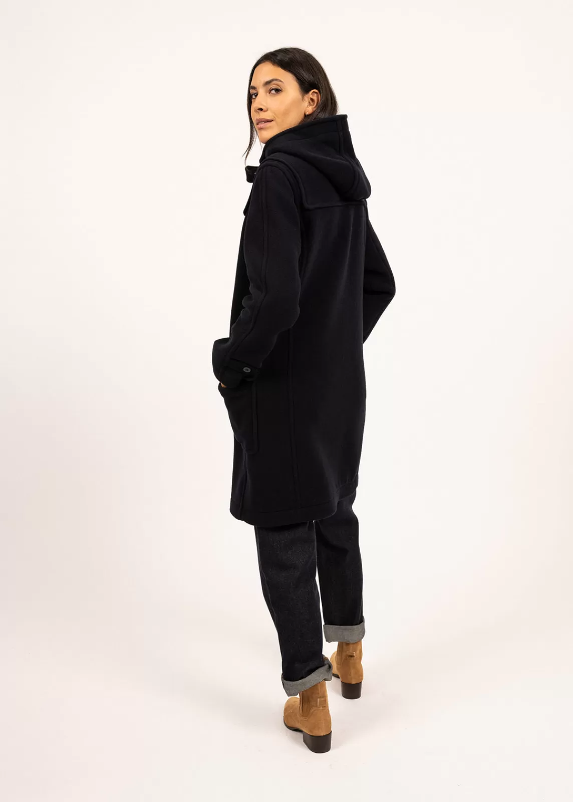 Femme SAINT JAMES Duffle-coat Arctique