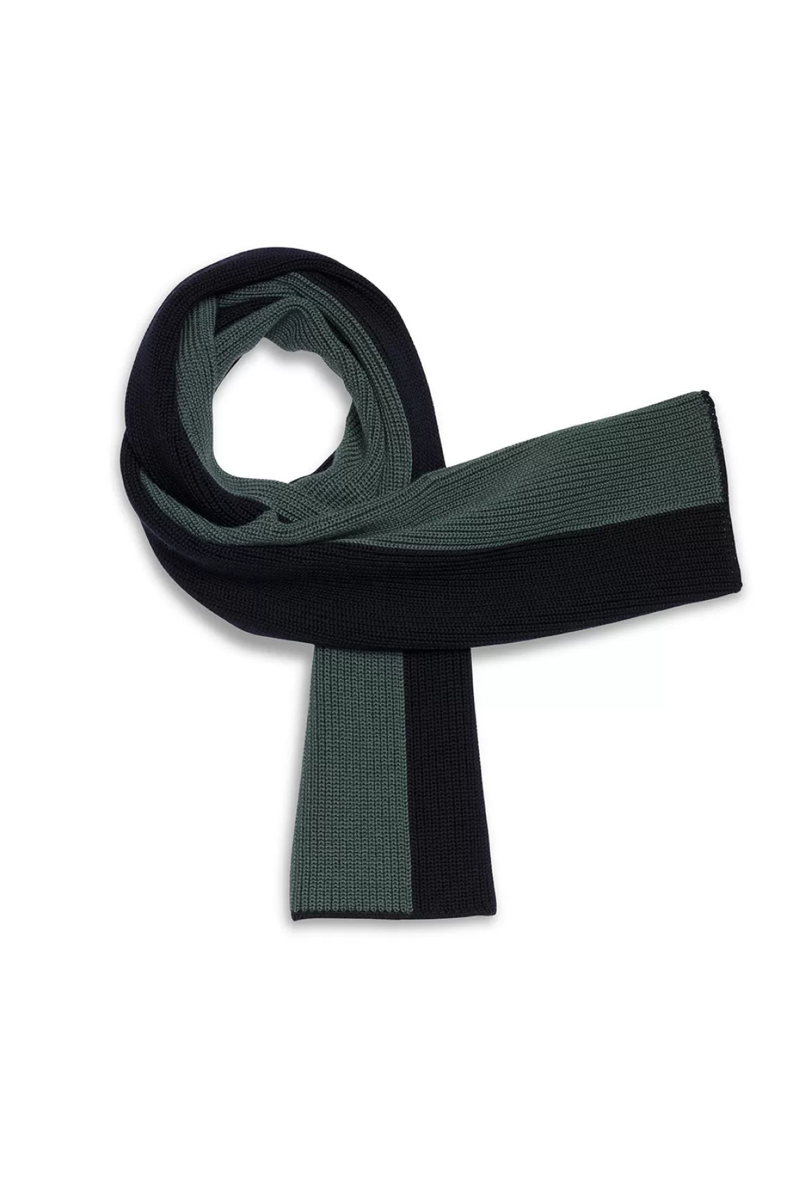 SAINT JAMES Echarpe en laine bicolore Canoe