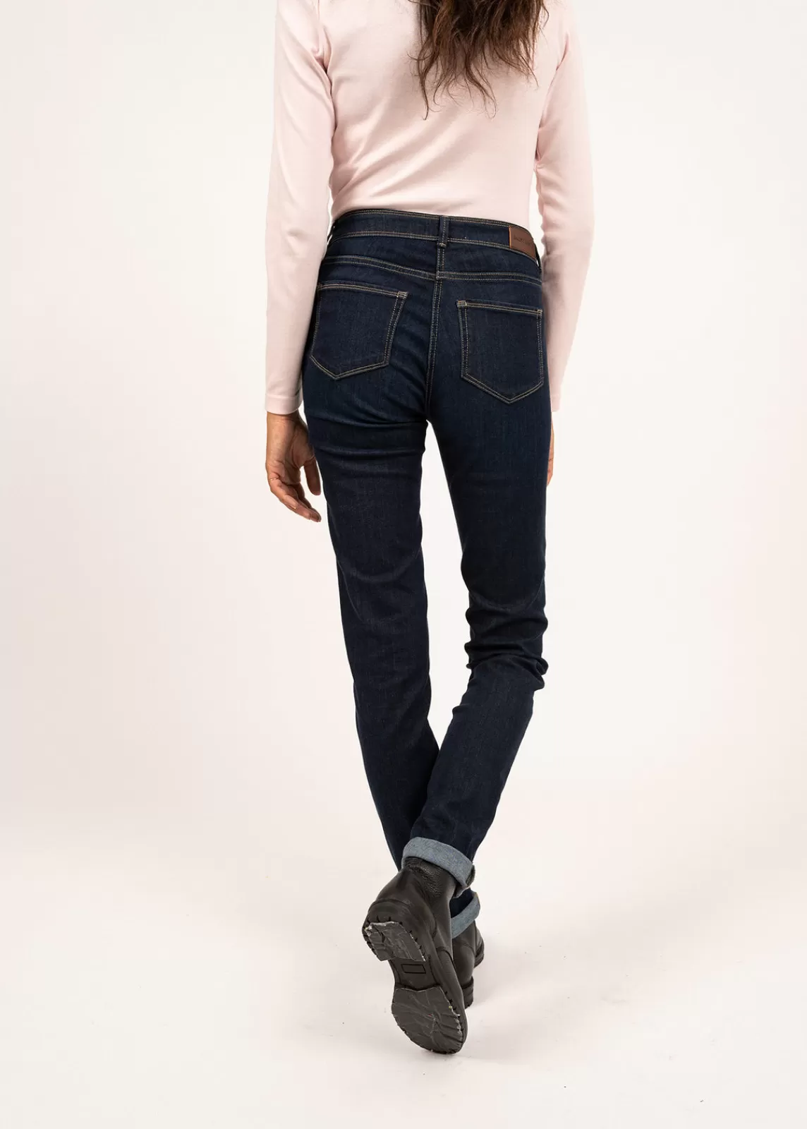 Femme SAINT JAMES taille haute Mimosa Denim