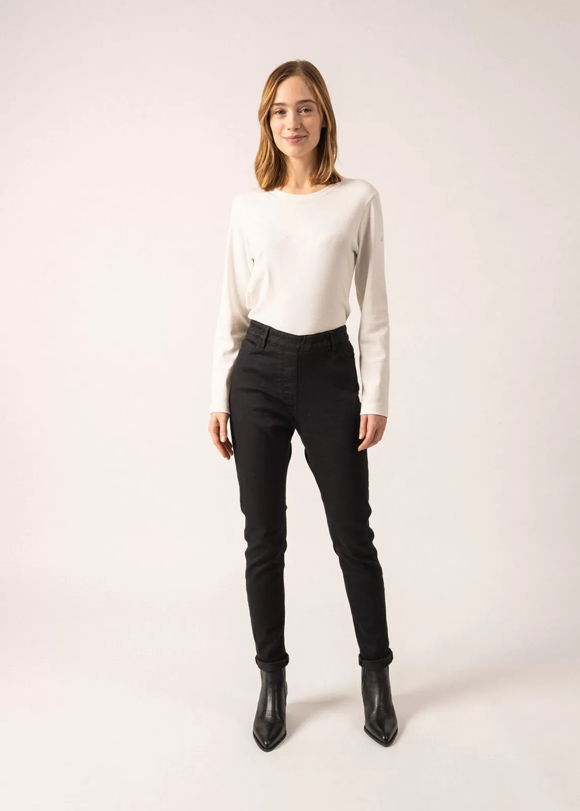 Femme SAINT JAMES Jegging en coton Olivia