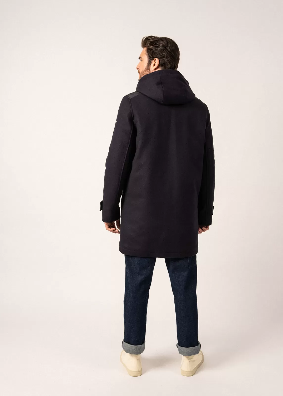 Homme SAINT JAMES Manteau long en laine St Sydney