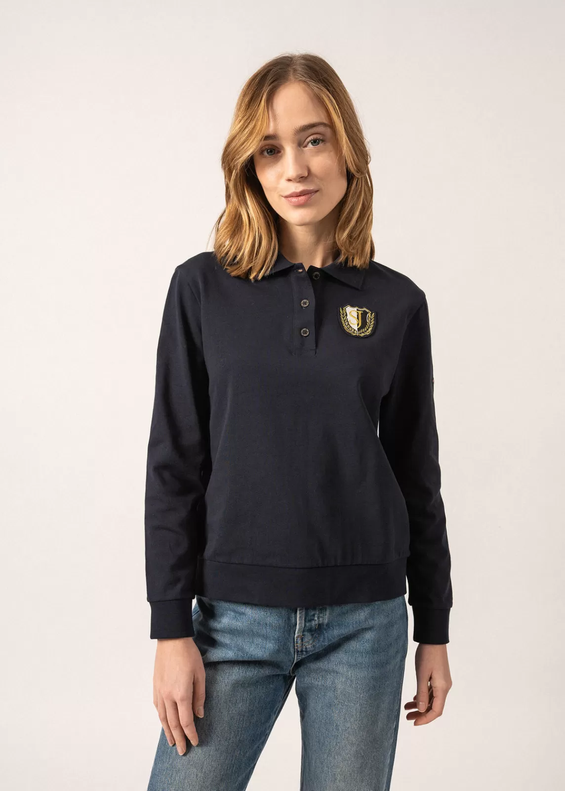 Femme SAINT JAMES Polo en coton Soline