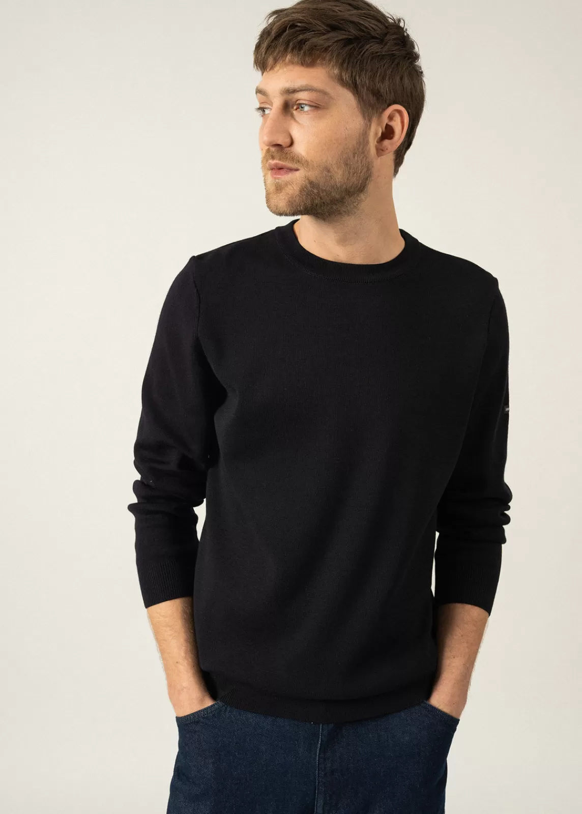 Homme SAINT JAMES Pull col rond Cruiser