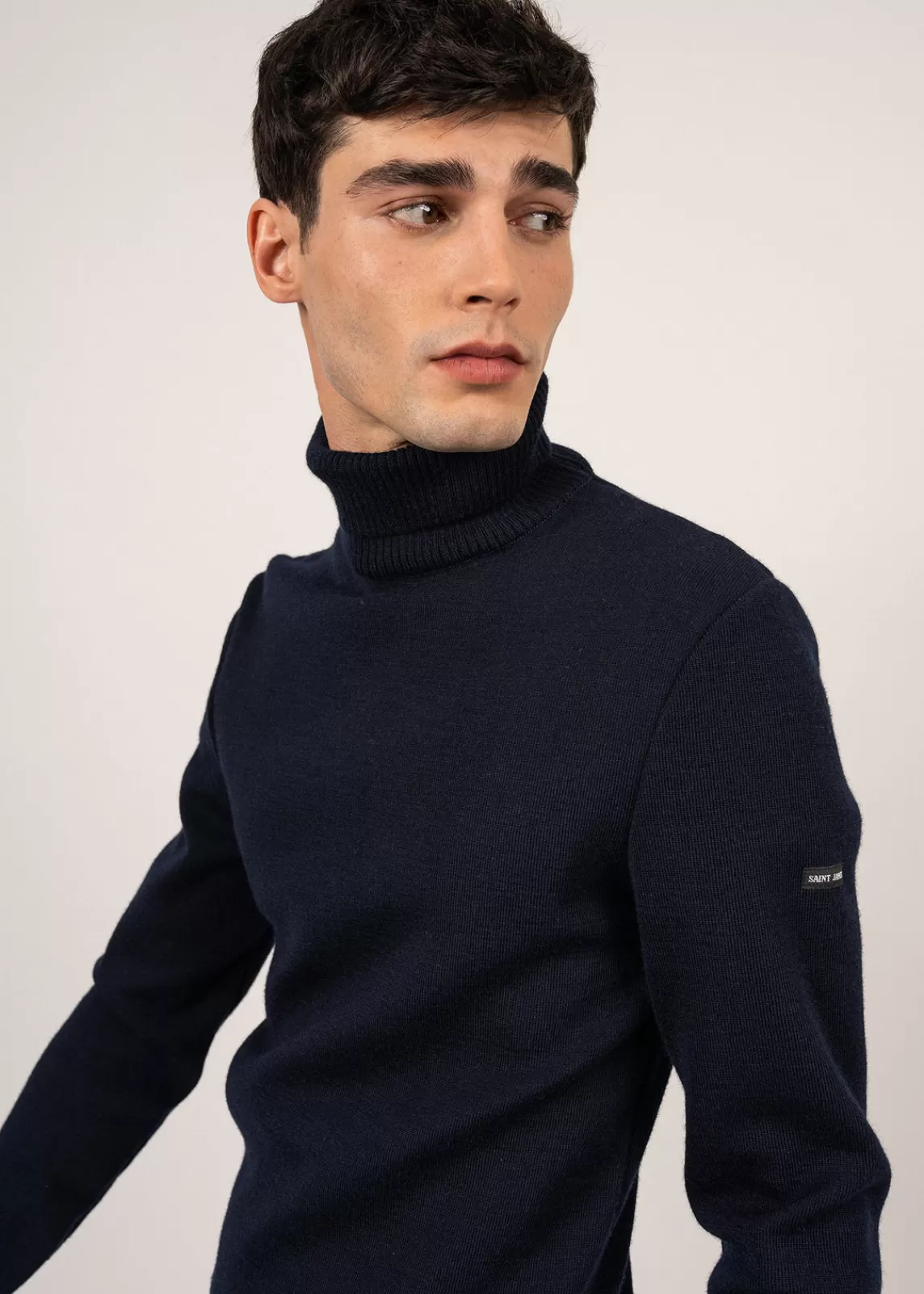Homme SAINT JAMES Pull col roulé Bretagne