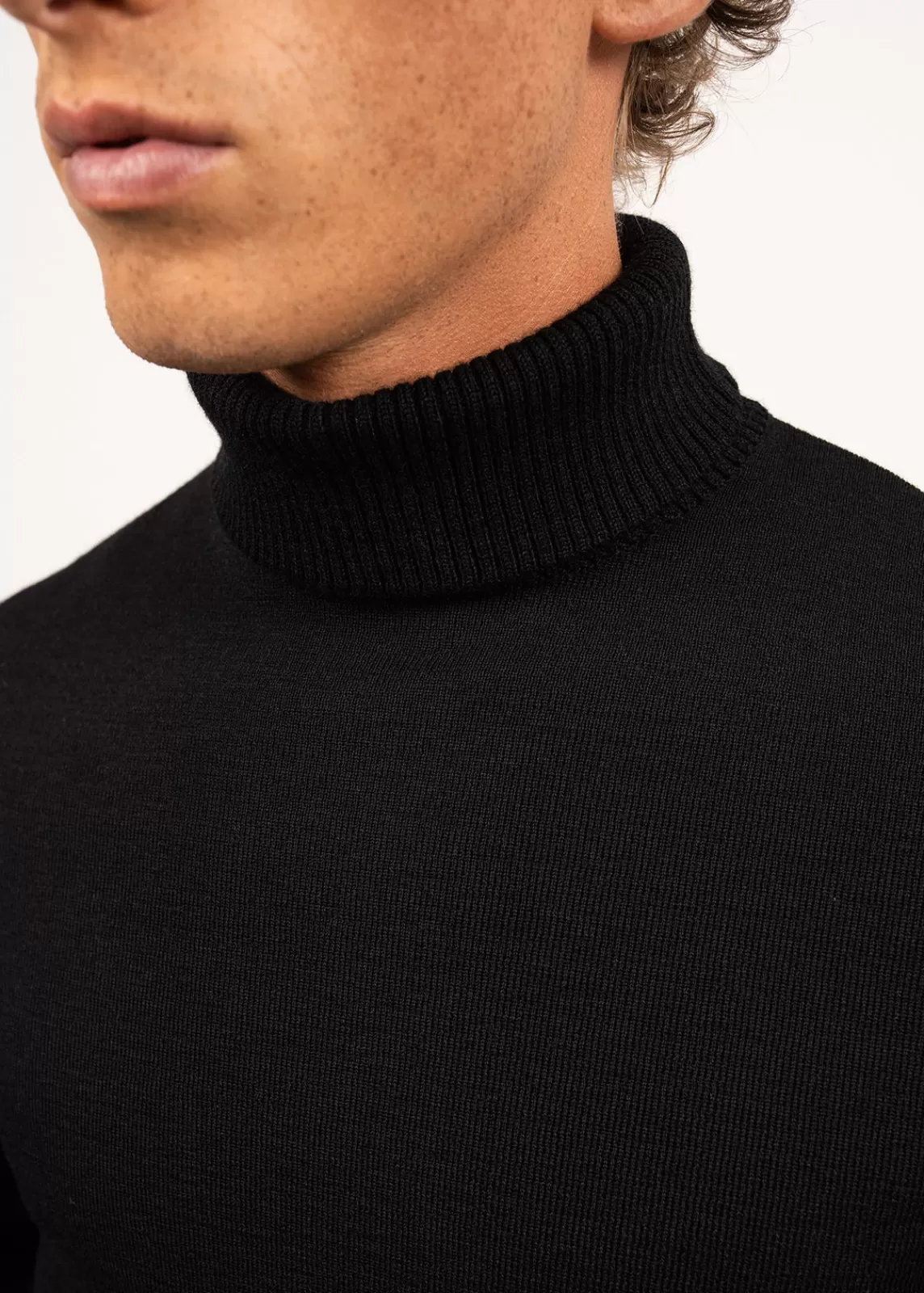 Homme SAINT JAMES Pull col roulé Bretagne