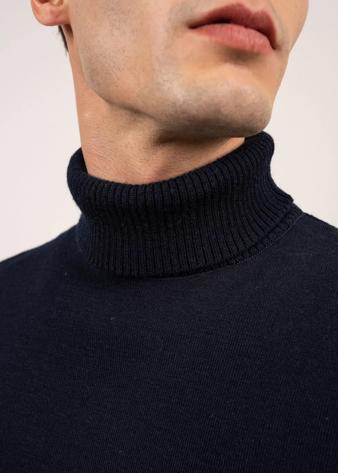 Homme SAINT JAMES Pull col roulé Bretagne