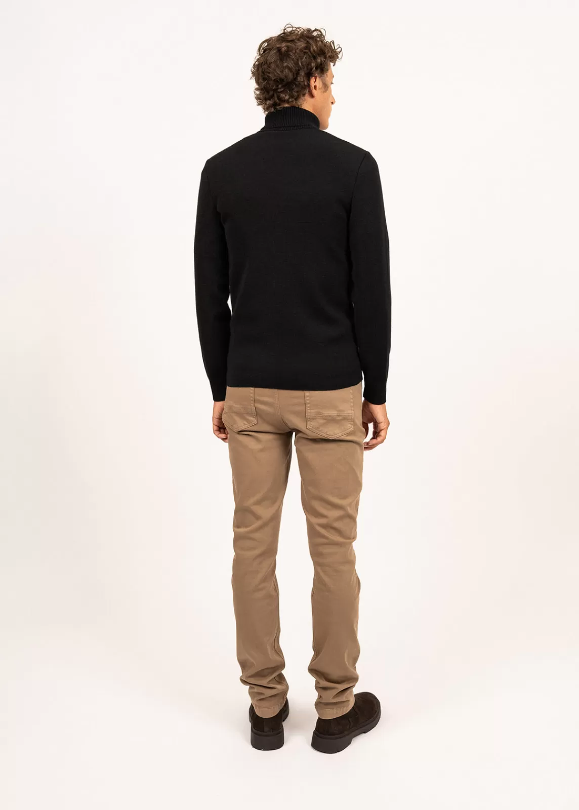 Homme SAINT JAMES Pull col roulé Bretagne