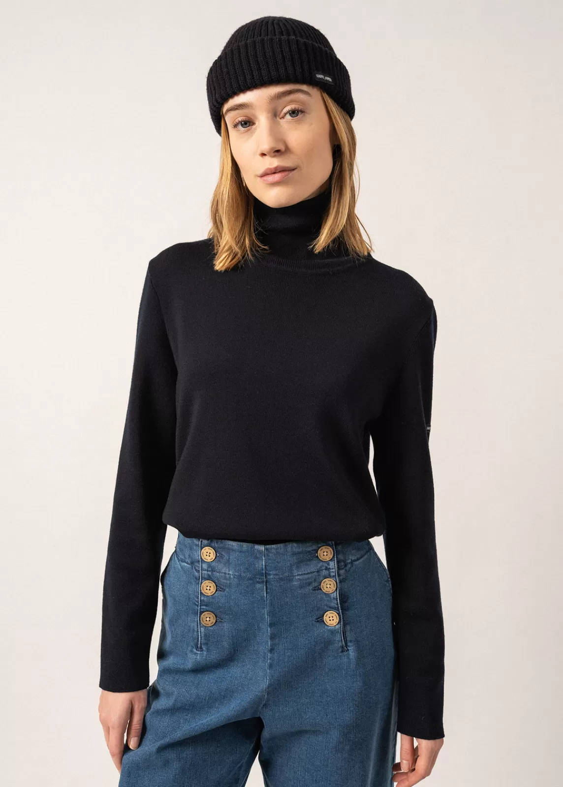 Femme SAINT JAMES Pull col roulé Houat