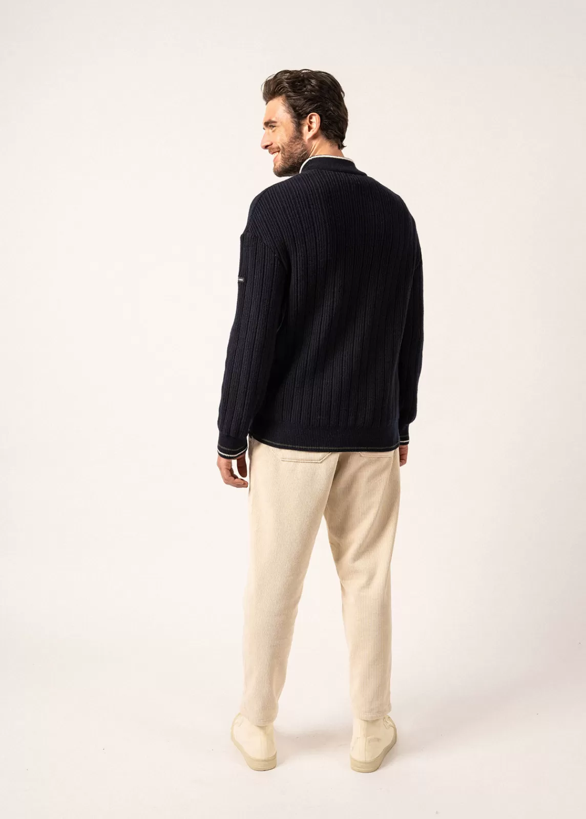 Homme SAINT JAMES Pull en laine Huez