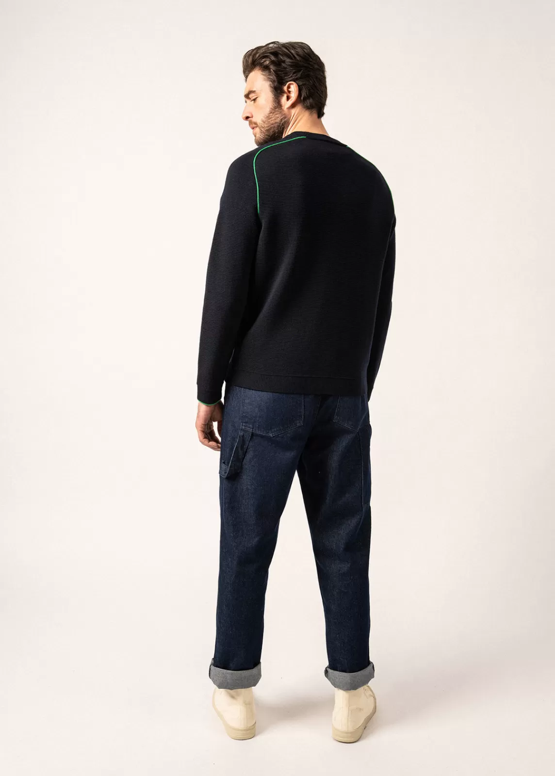 Homme SAINT JAMES Pull en laine Vizile