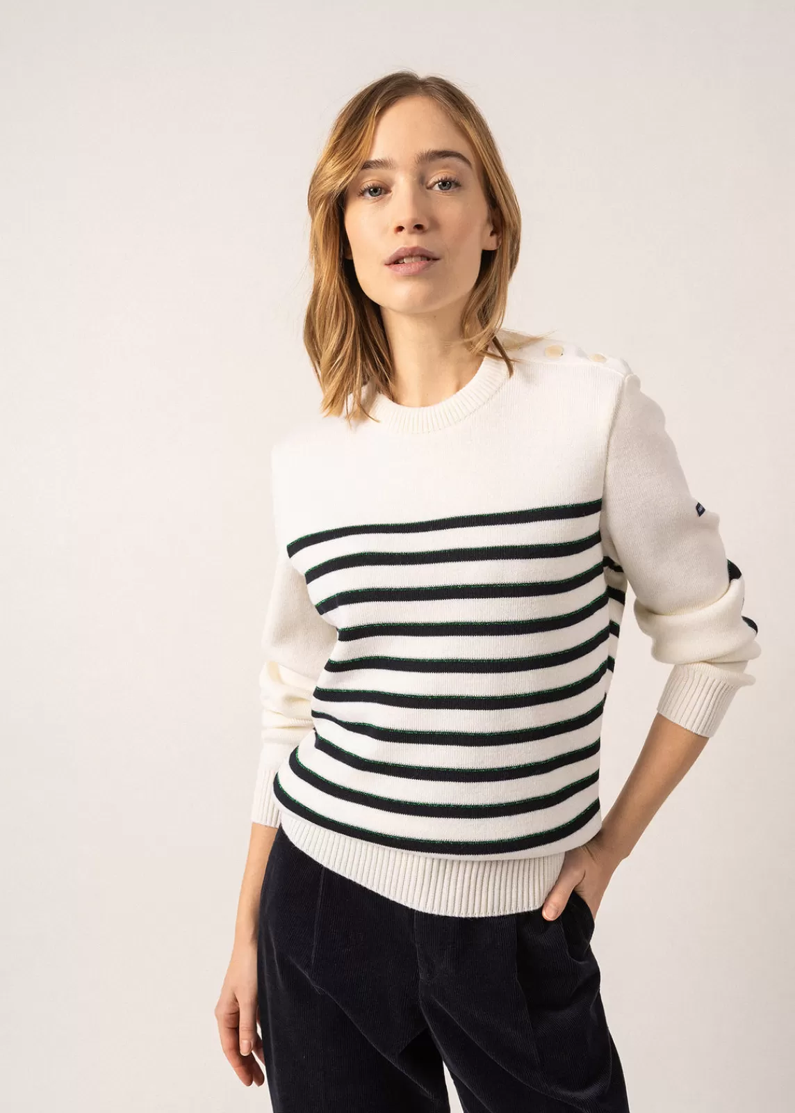 Femme SAINT JAMES Pull esprit marin rayé Verdon