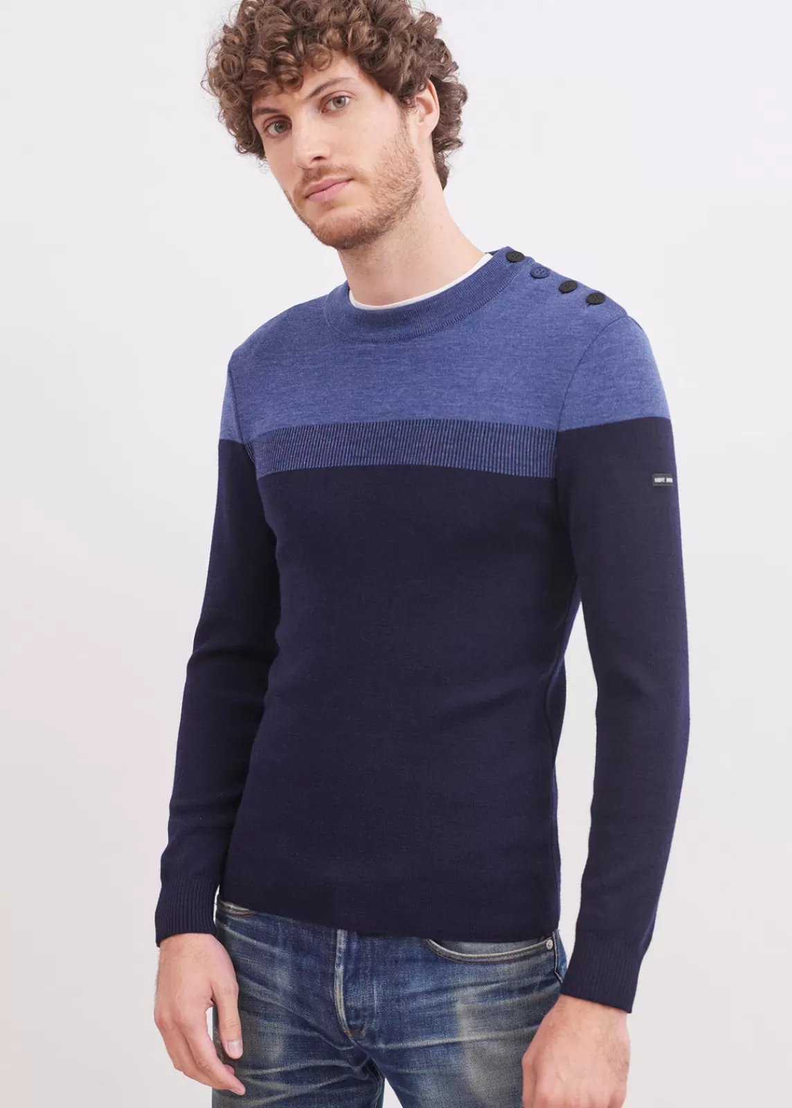 Homme SAINT JAMES Pull marin Bretagne