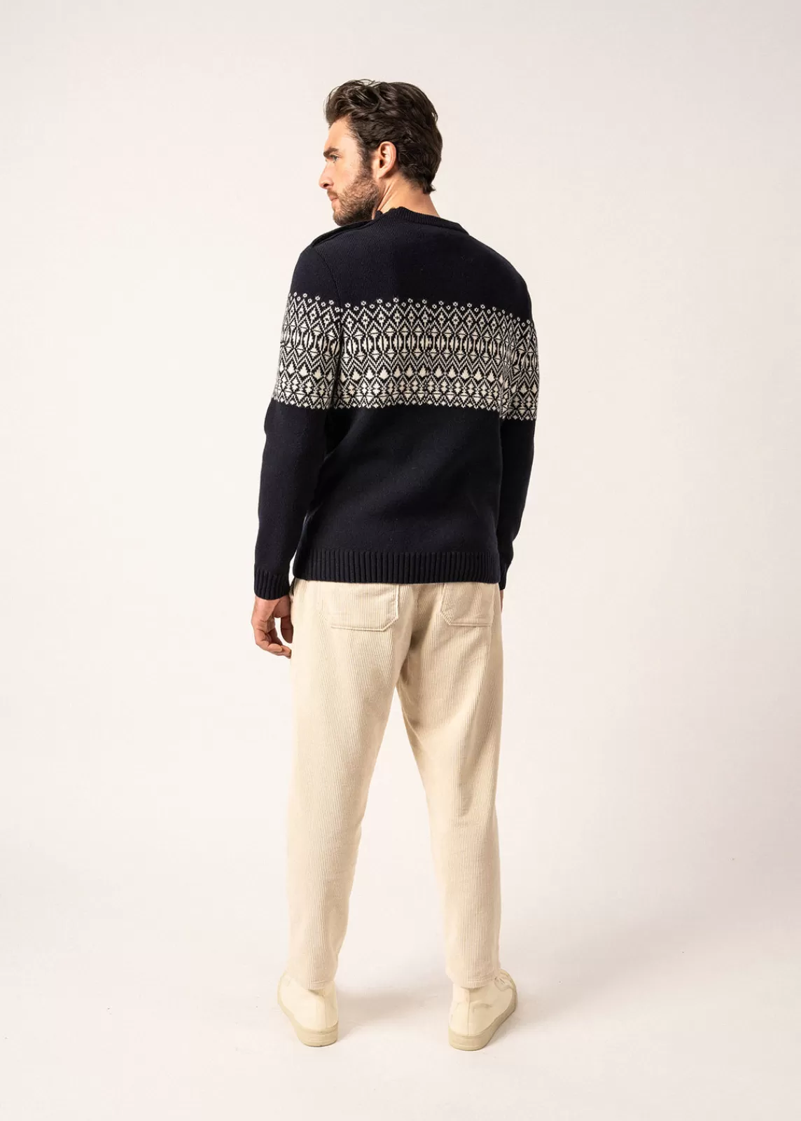 Homme SAINT JAMES Pull marin Cancale Escapade