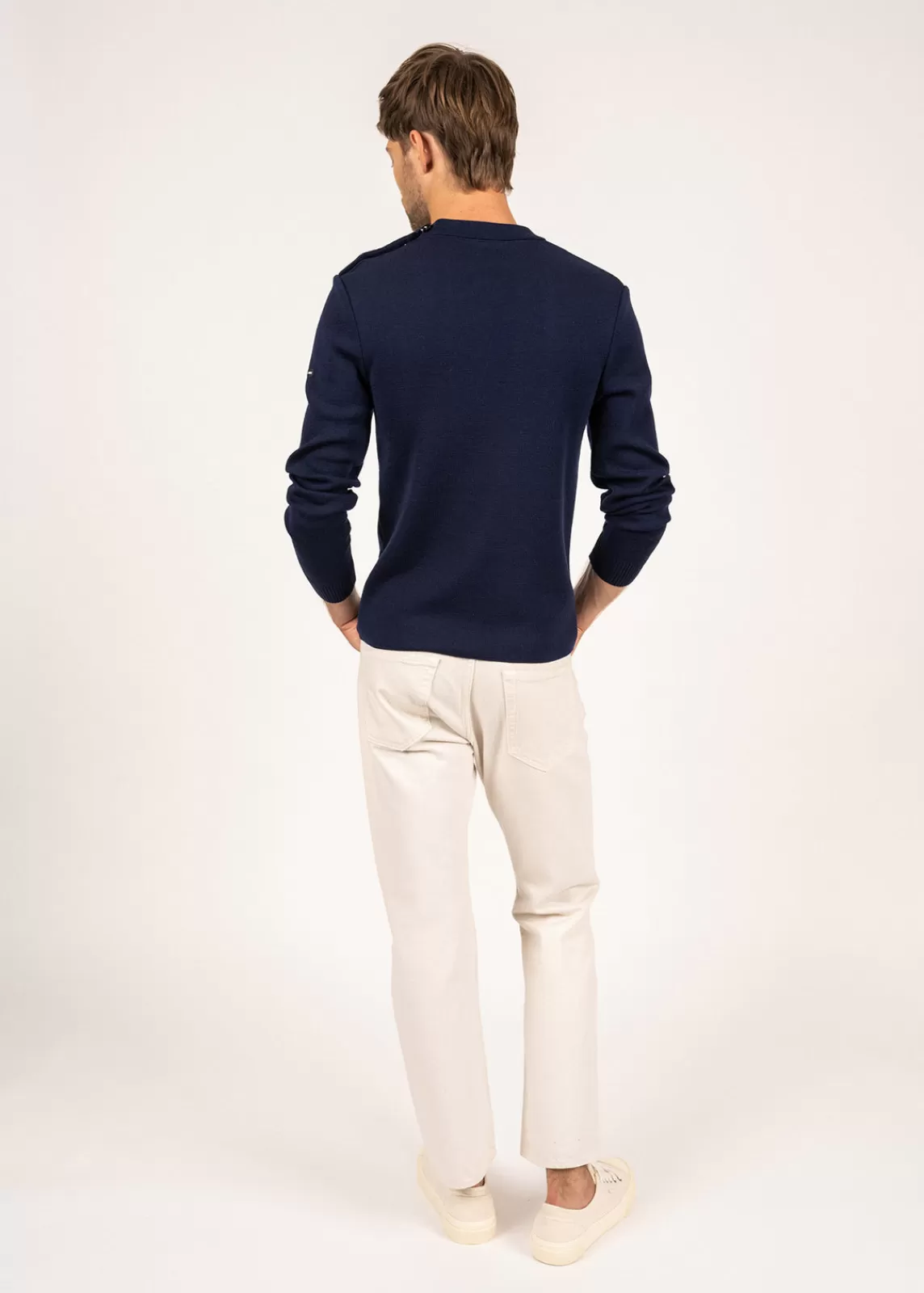 Homme SAINT JAMES Pull marin en laine Estran