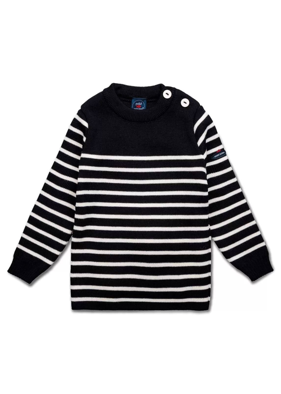 Enfant SAINT JAMES Pull marin rayé bébé Moussaillon