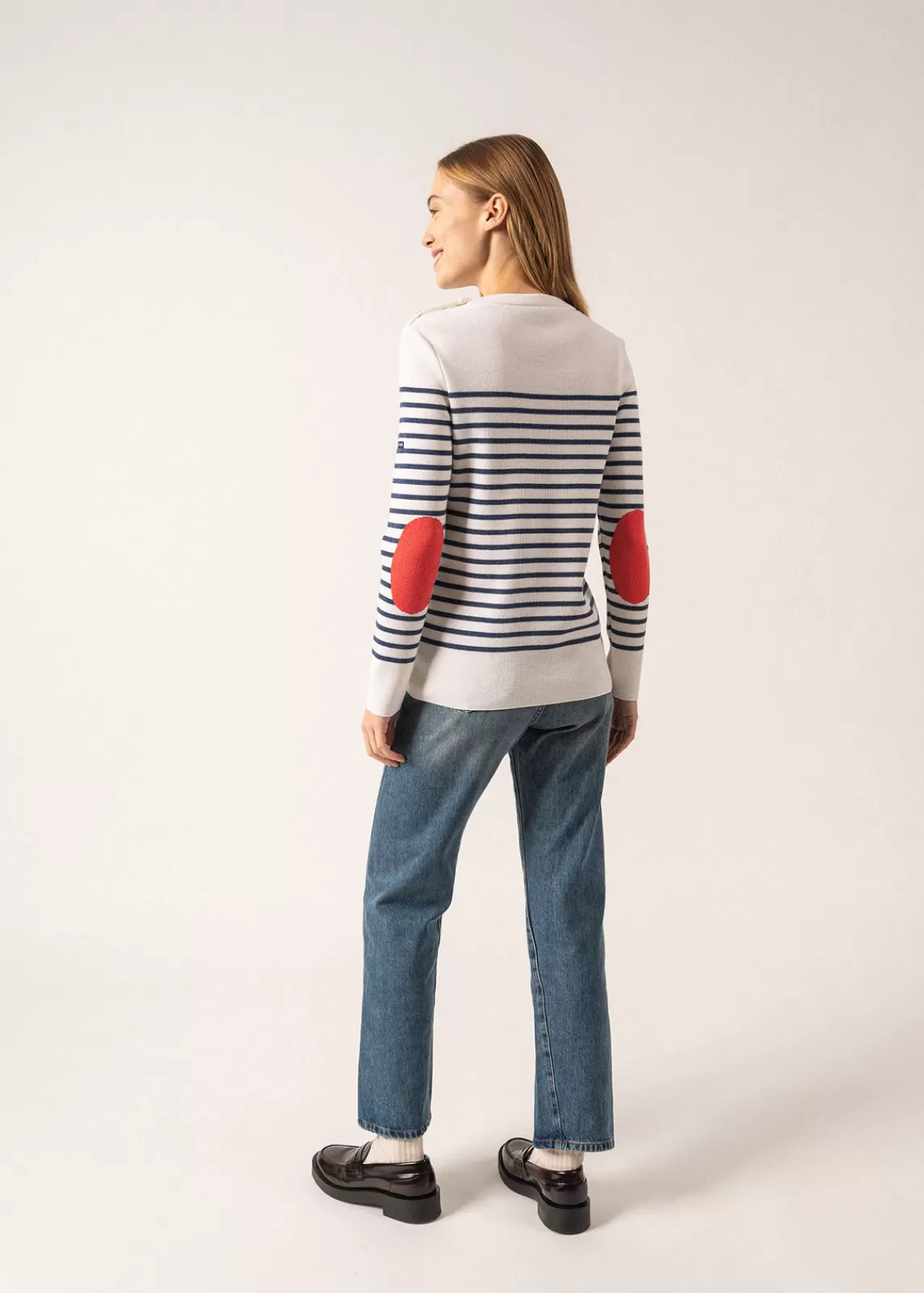 Femme SAINT JAMES Pull marin rayé Brégançon