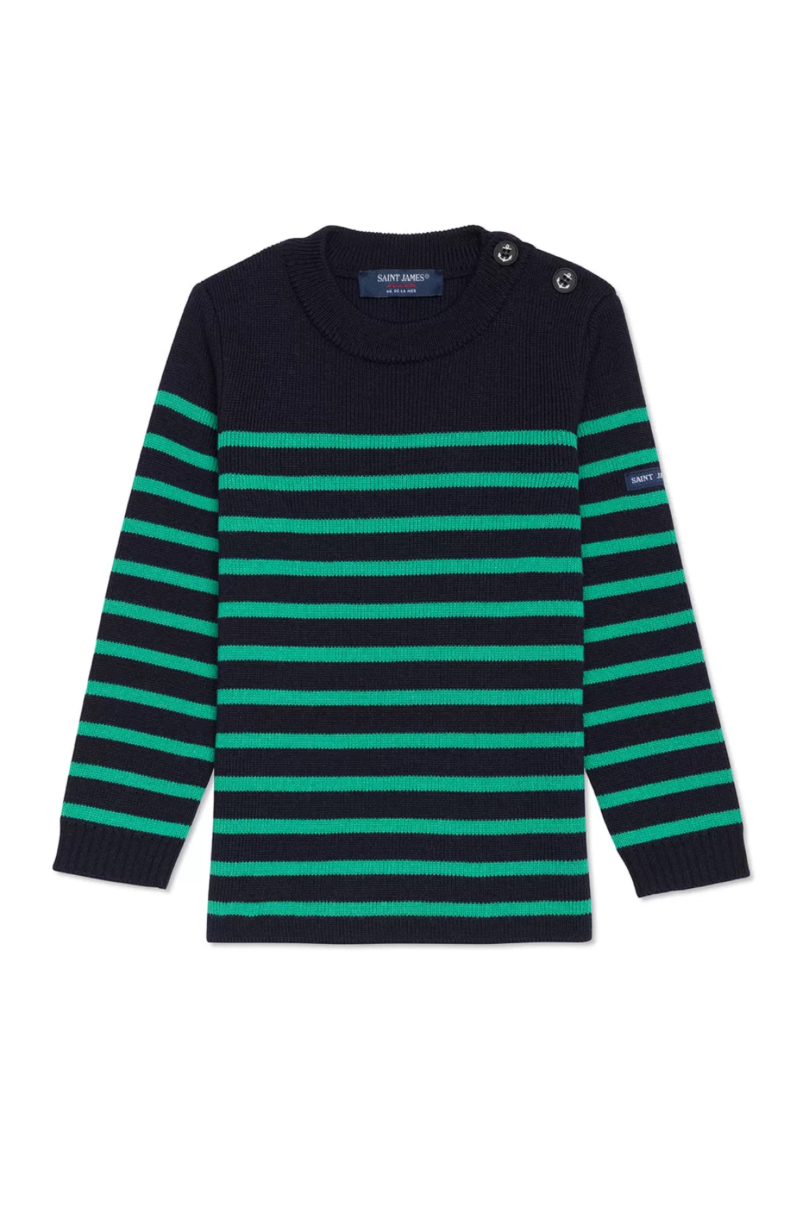 Enfant SAINT JAMES Pull marin rayé enfant Moussaillon