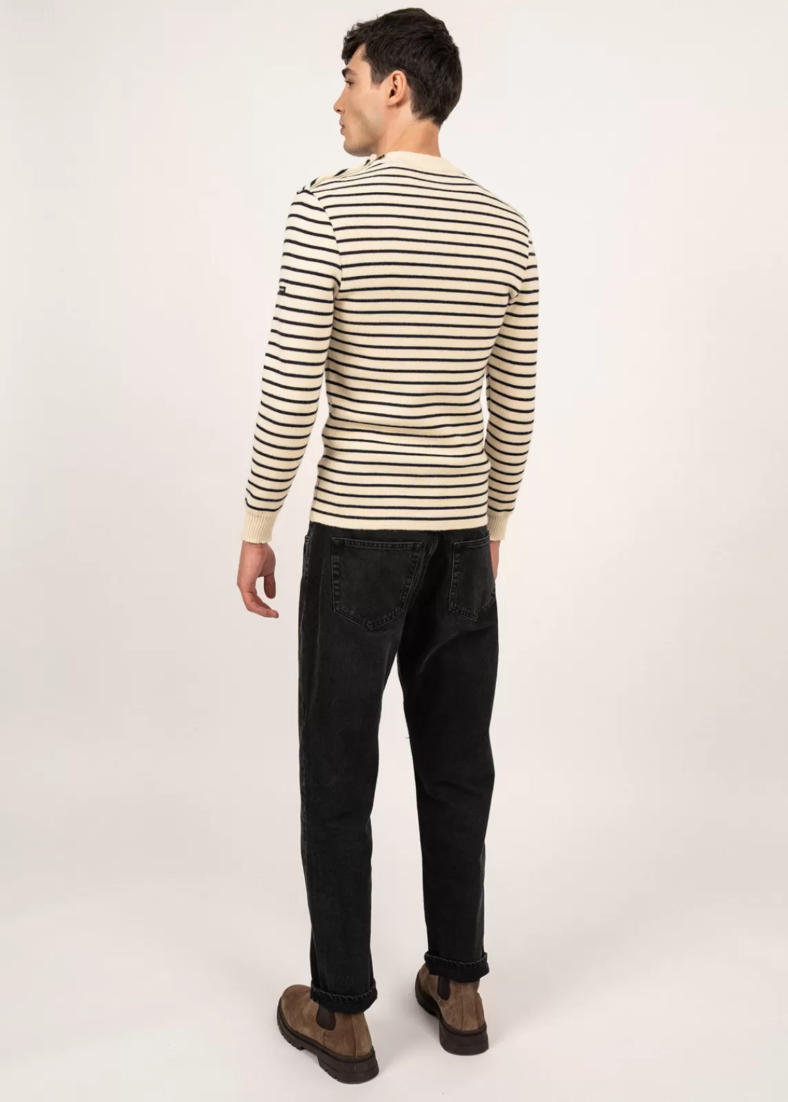 Homme SAINT JAMES Pull marin rayé Matelot