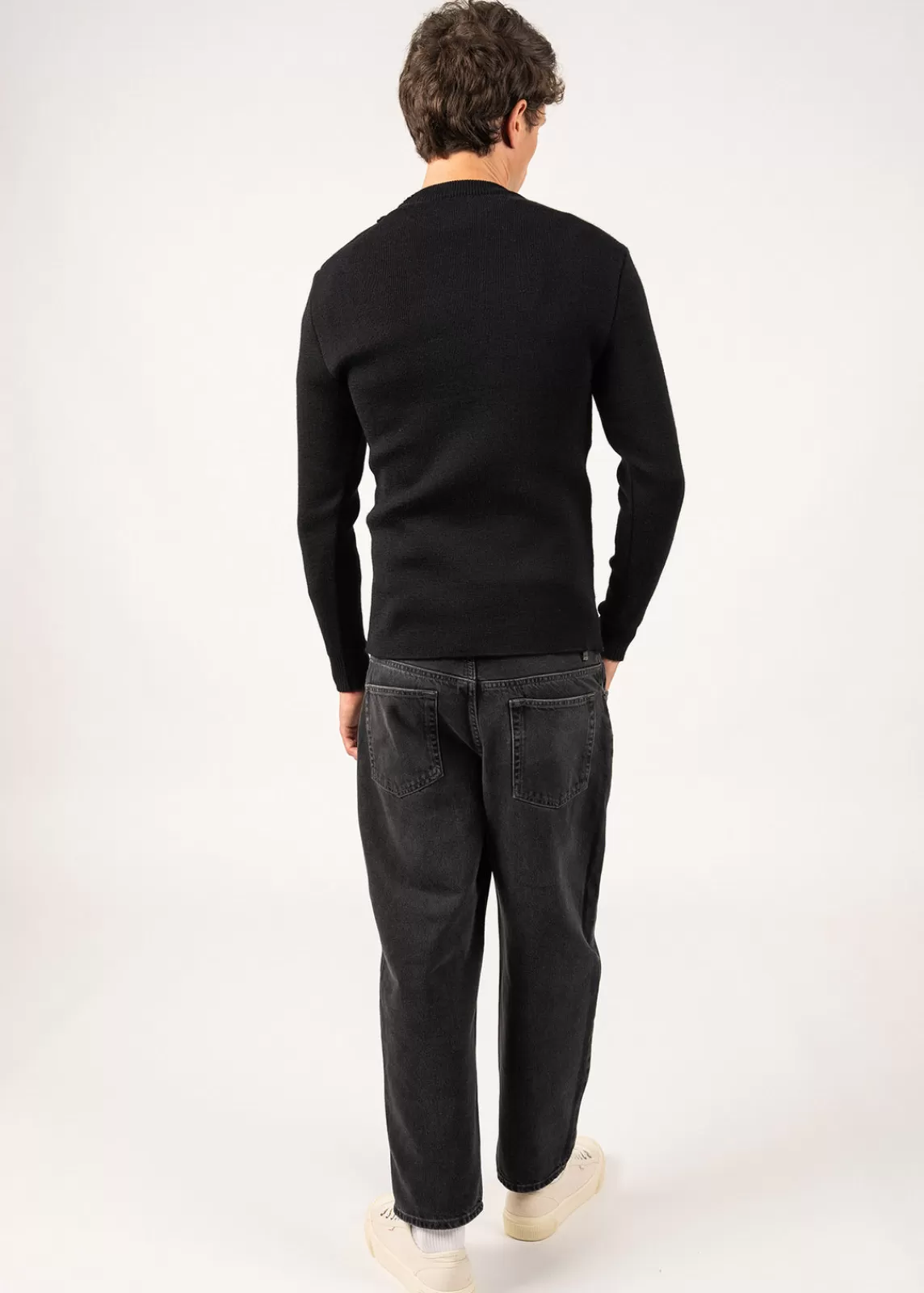 Homme SAINT JAMES Pull marin uni Matelot