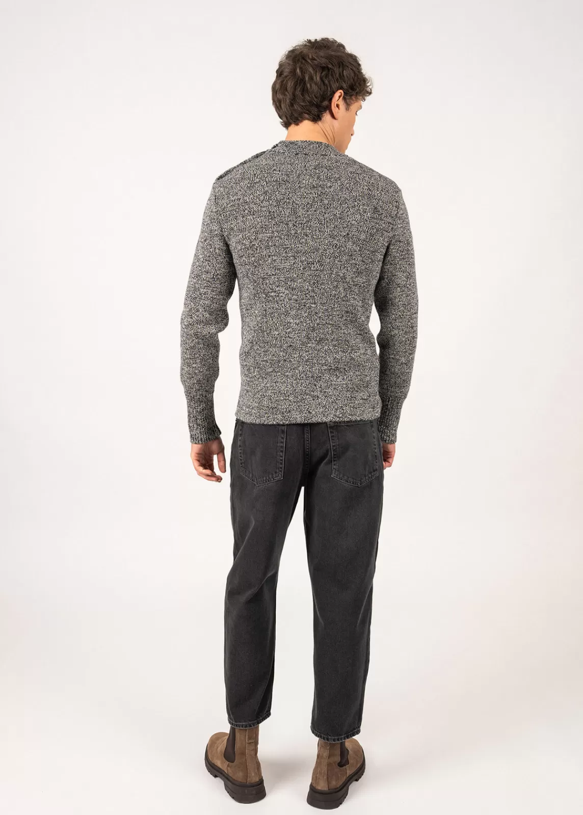 Homme SAINT JAMES Pull marin uni Paris