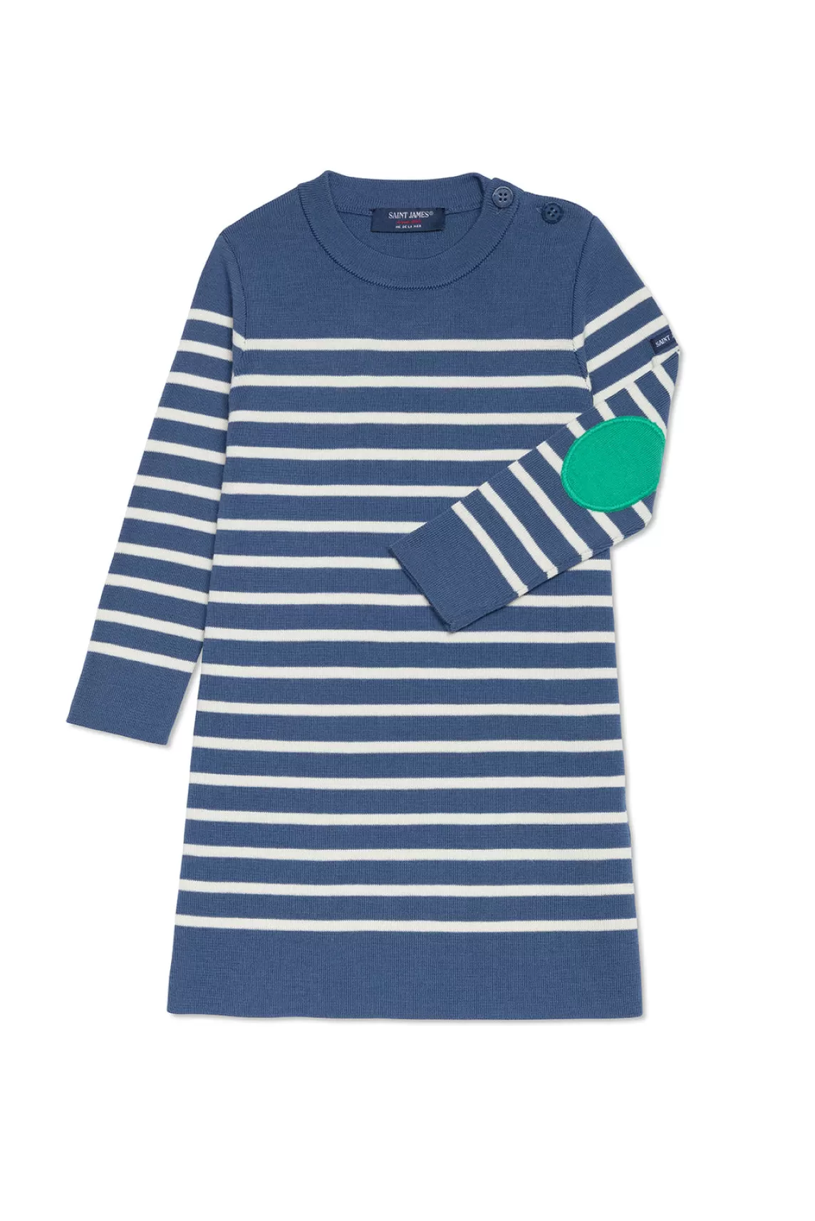 Enfant SAINT JAMES Robe pull rayée esprit marin Brégançon